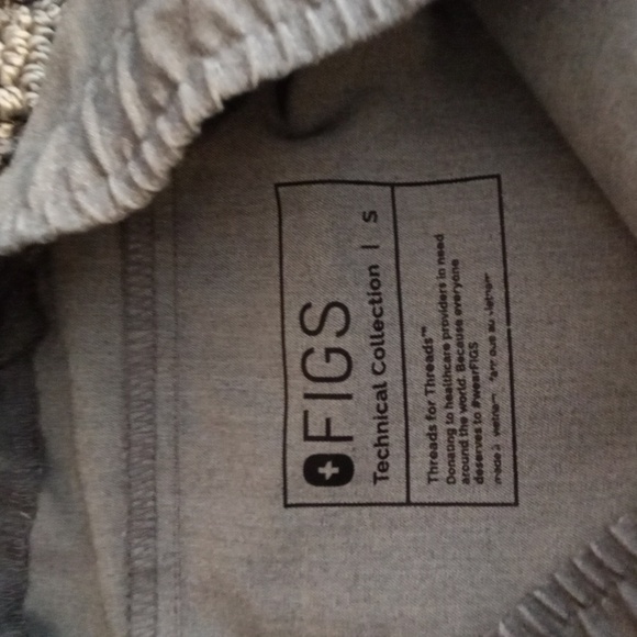 Figs Tansen Mens Graphite Gray Scrub Jogger Size Small - Picture 7 of 10